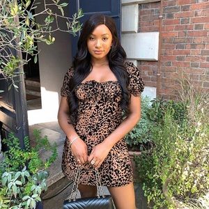 House of CB Athena Velvet dress